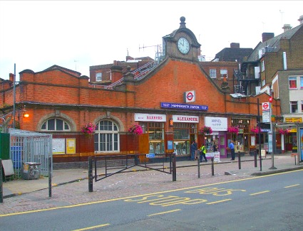 Hammersmith City Tube Station, London